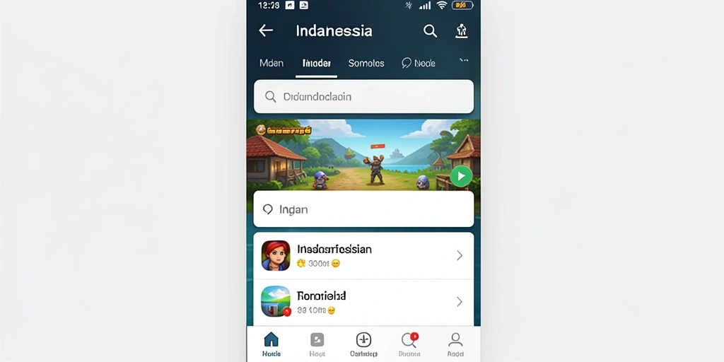 Tampilan karakter utama yang siap beraksi.