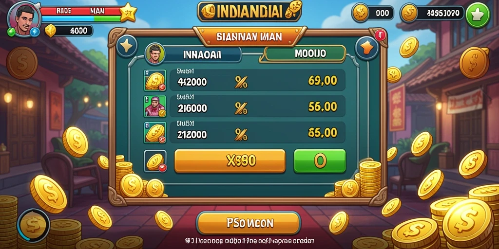 Tampilan antarmuka HOKIBONUS yang user-friendly.
