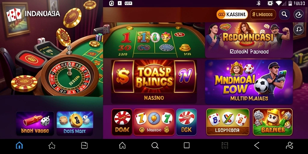 Tampilan antarmuka yang user-friendly.