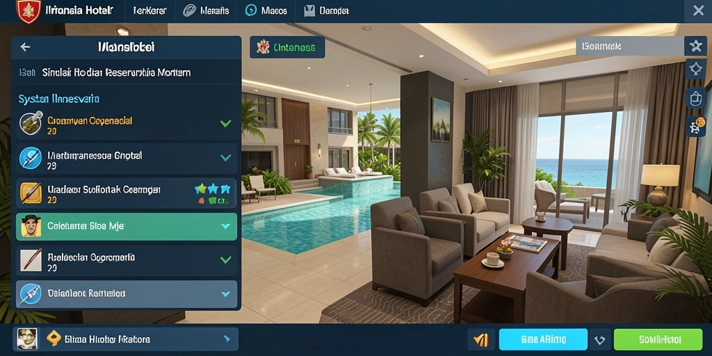 Screenshot aplikasi menunjukkan antarmuka permainan yang menarik.