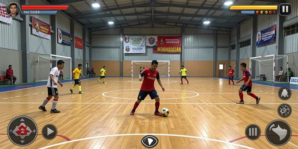 Screenshot karakter utama dalam RAJASTAR.