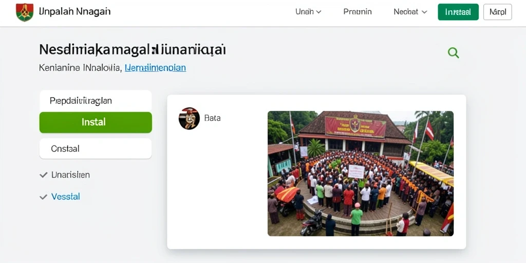 Tampilan antarmuka UANG77 yang modern dan user-friendly.